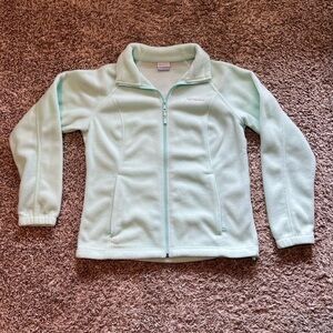 Women’s Mint Green Fleece Jacket